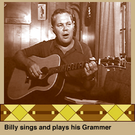 Billy plays his Grammer