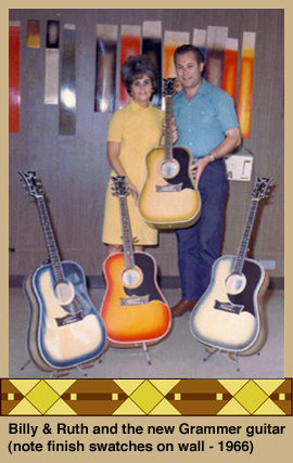 Billy & Ruth with Grammer guitars